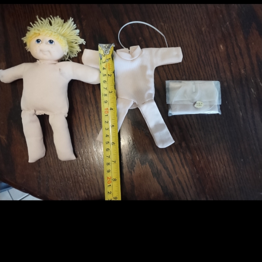 Mini Little Doll Baby Head Martha Nelson Thomas Brown 1984 BODIES ONLY 5 Pcs